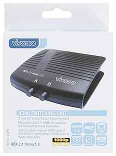 Commutateur HDMI 2 ports Vivanco (25349)