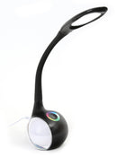 Lampe de bureau Platinet PDL20 7W 2en1, noire (43735)