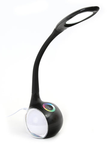 Lampe de bureau Platinet PDL20 7W 2en1, noire (43735)