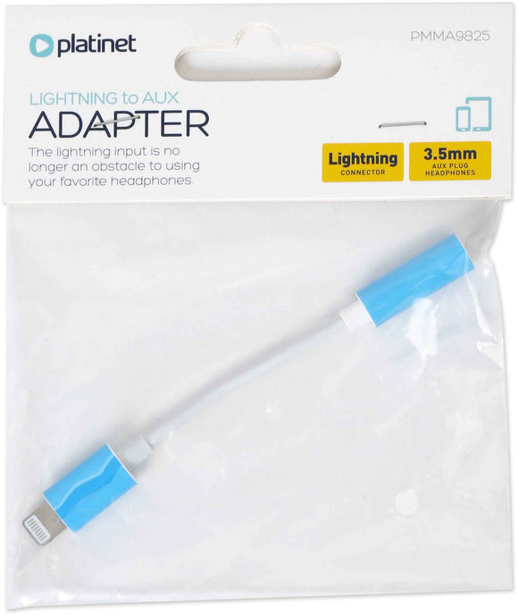 Platinet adapter Lightning - 3.5mm (45645)