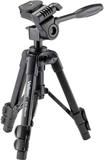 Trépied Velbon E61PVE301741 pour appareils photo numériques/films, 3 pieds, noir