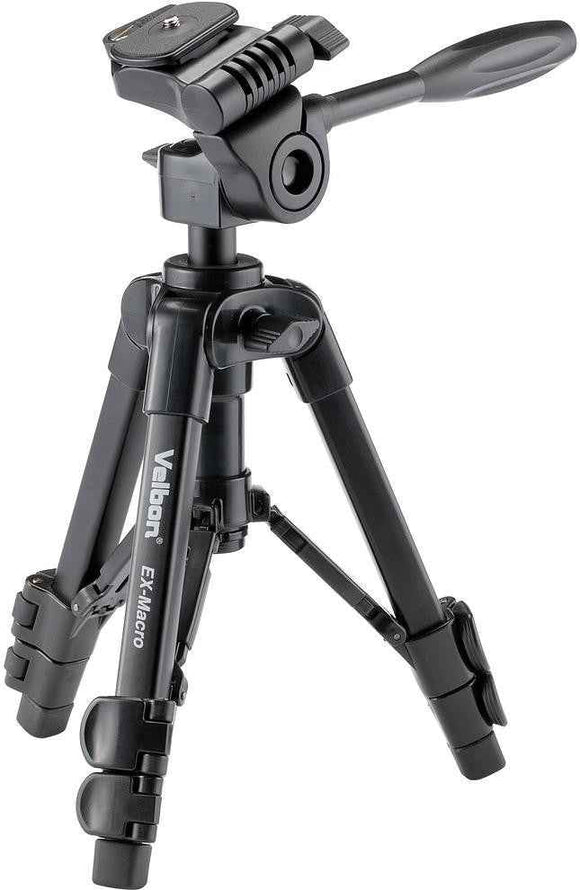 Trépied Velbon E61PVE301741 pour appareils photo numériques/films, 3 pieds, noir
