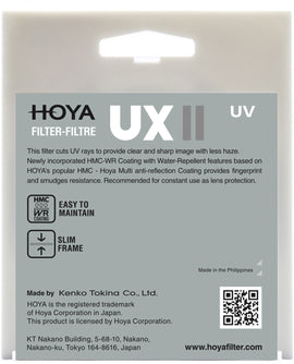 Hoya filter UX II UV 58mm - 0