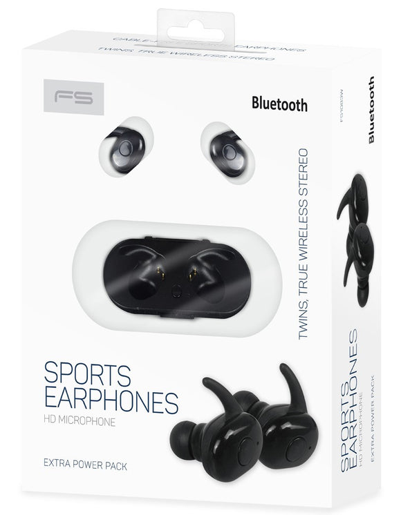 Écouteurs sans fil Omega Freestyle FS1083, noirs