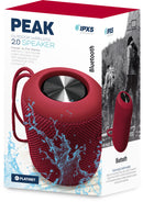 Enceinte sans fil platinet peak pmg13 bt rouge 44489