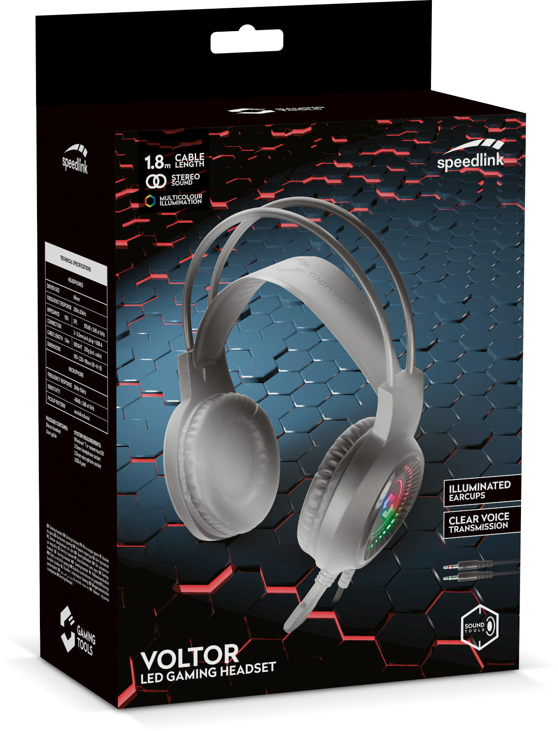 Casque speedlink voltor sl-860021bk