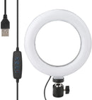 Anneau lumineux Platinet PMRL6 Vlog LED Desktop 6"