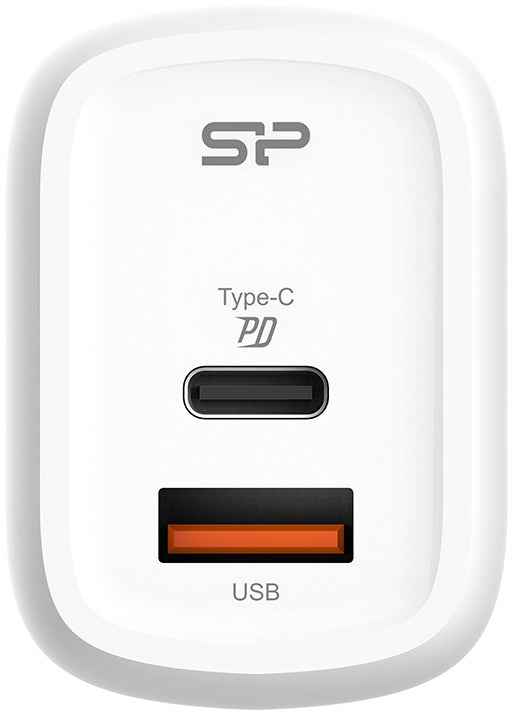Chargeur SILICON POWER Boost QM25 30 W USB Type-A USB Type-C Blanc