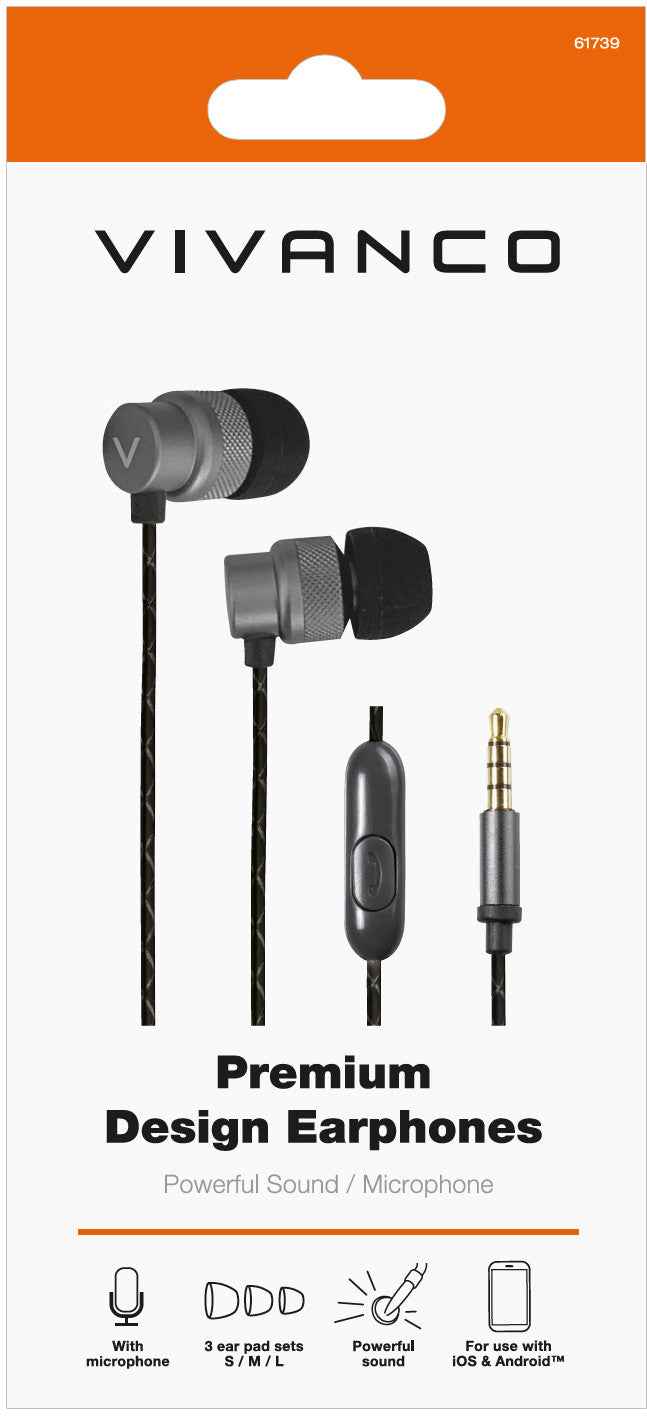 Casque Vivanco Premium Metallic (61739)