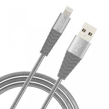 Câble Joby Lightning - USB 1,2 m, gris