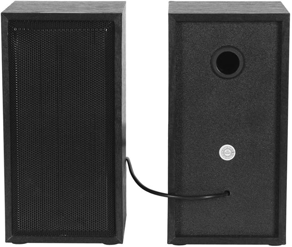 Enceintes Platinet Tone PSCB 6W 2.0, noires