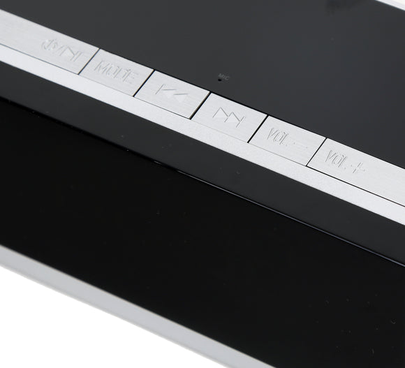 Enceinte sans fil Platinet Bluetooth + réveil 10W PMGC10A