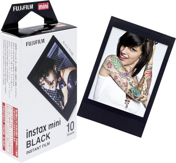 Fujifilm Fotoplokštelės Instax MINI Black Frame 10vnt.