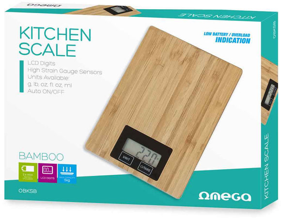 Balance de cuisine Omega Bamboo (44980)
