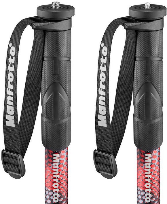 Manfrotto monopod Element MII Video MVMELMIIA4, red