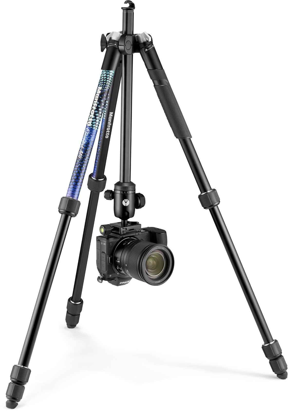 Kit trépied Manfrotto Element MII MKELMII4BL-BH, bleu