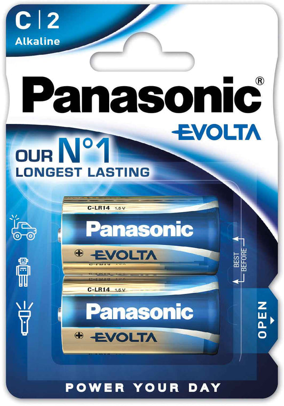 Panasonic Evolta battery LR14EGE/2B