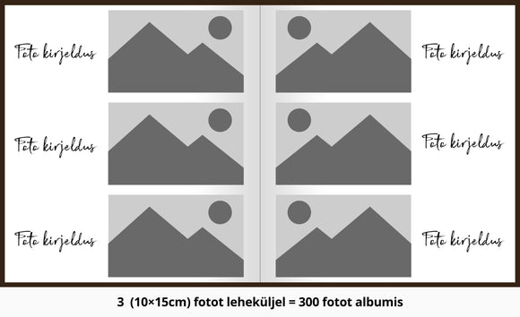 Album B100PG Classic Cream, red