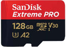 Atmiņas karte SanDisk Extreme PRO 128GB MicroSDXC