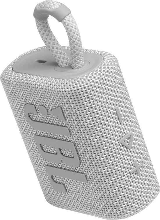 Enceinte sans fil JBL Go 3 BT, blanche