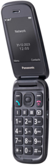 Téléphone portable pour seniors kx-tu550 4g noir