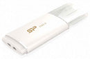 Silicon Power flash drive 64GB Blaze B06 USB 3.0, white