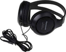 Closed type digital monitoring headphones, speakers with a diameter of 30 mm, neodymium magnet, frequency range 10 Hz - 27 kHz "RP-HT161E-K" (timbru verde 0.8 lei)
