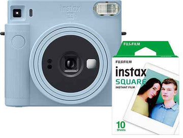 Fujifilm Instax Square SQ1, bleu glacier + film