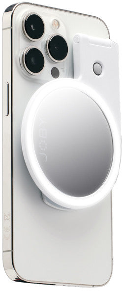 Anneau lumineux Joby Beamo MagSafe, blanc