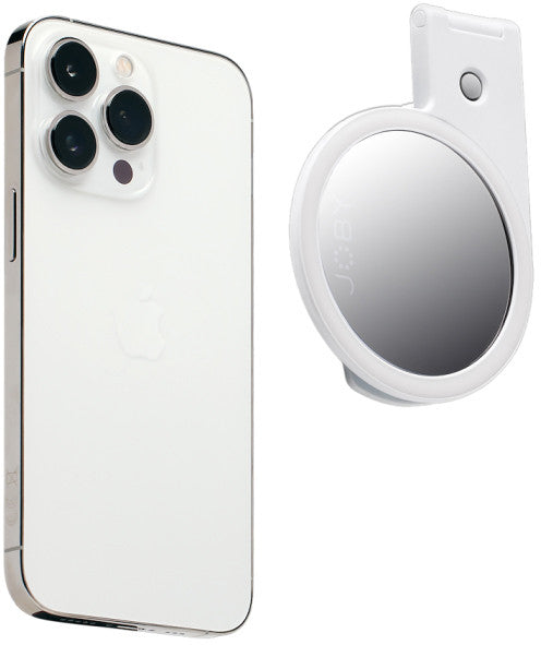 Anneau lumineux Joby Beamo MagSafe, blanc