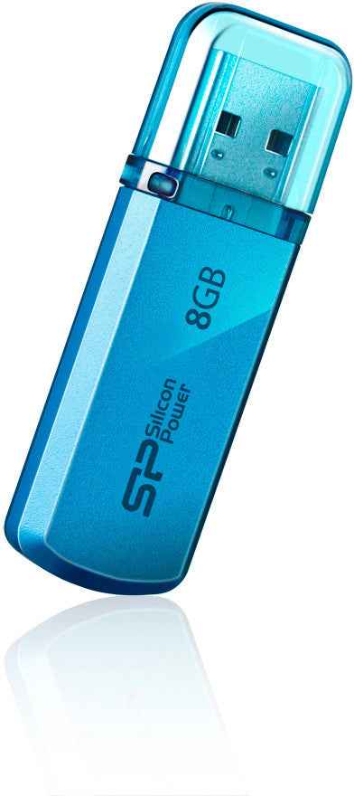 Silicon Power | Helios 101 | 8 Go | USB 2.0 | Bleu