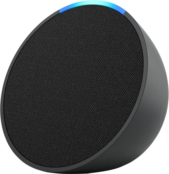 Enceinte connectée amazon echo pop charbon