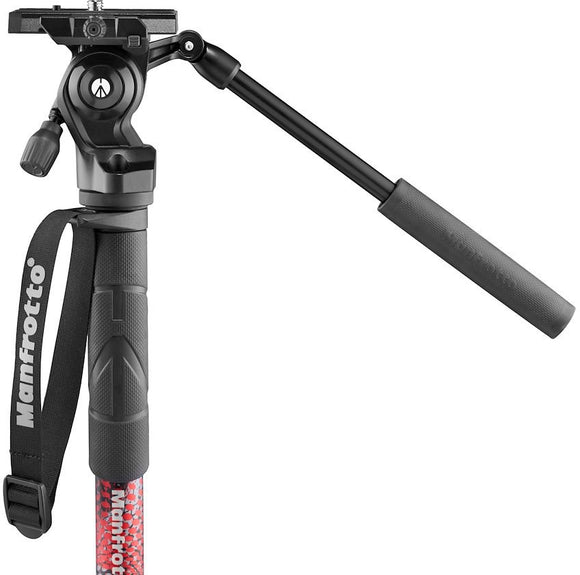 Manfrotto monopod Element MII Video MVMELMIIA4LIVE, red