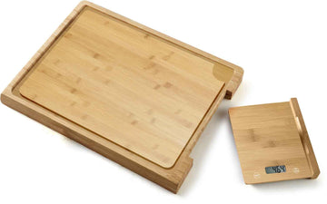 Balance de cuisine Platinet + planche à découper PCBZB03