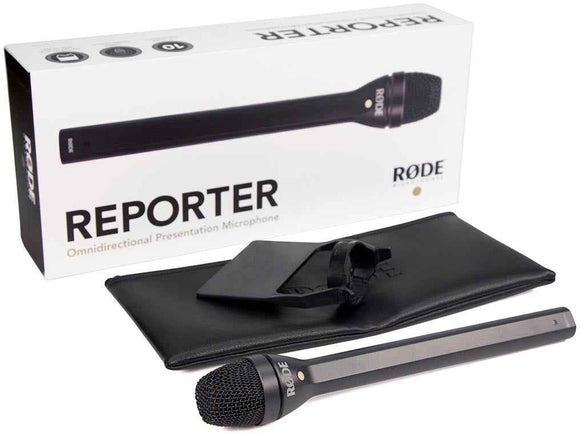 RØDE Reporter Black Interview microphone