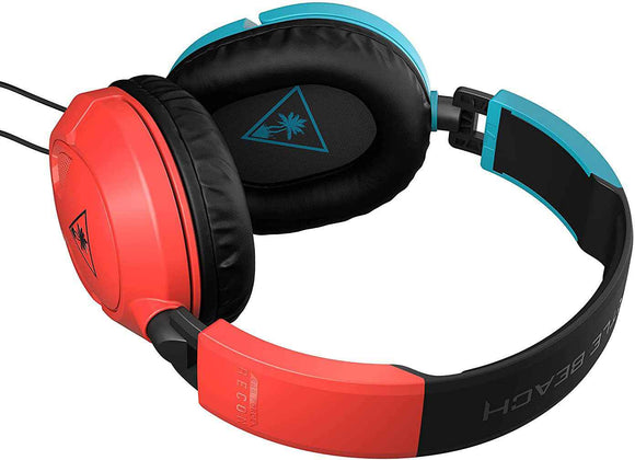 Casque Turtle Beach Recon 50, rouge/bleu