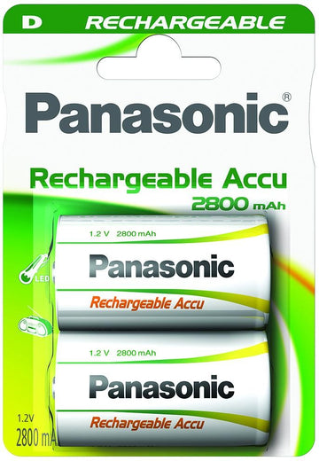 Panasonic rechargeable battery NiMh 2800mAh P20P/2B