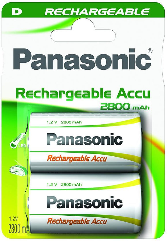Panasonic rechargeable battery NiMh 2800mAh P20P/2B