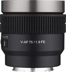 Samyang V-AF 75mm T1.9 FE lens for Sony-4