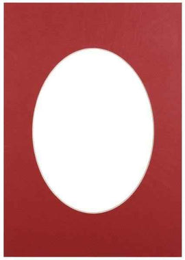 Passepartout 21x29.7, brick oval