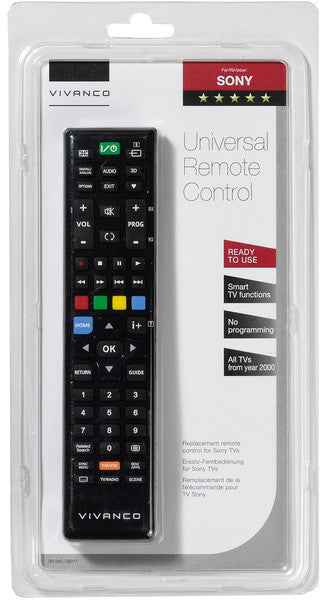 Vivanco universal remote control Sony (38017)