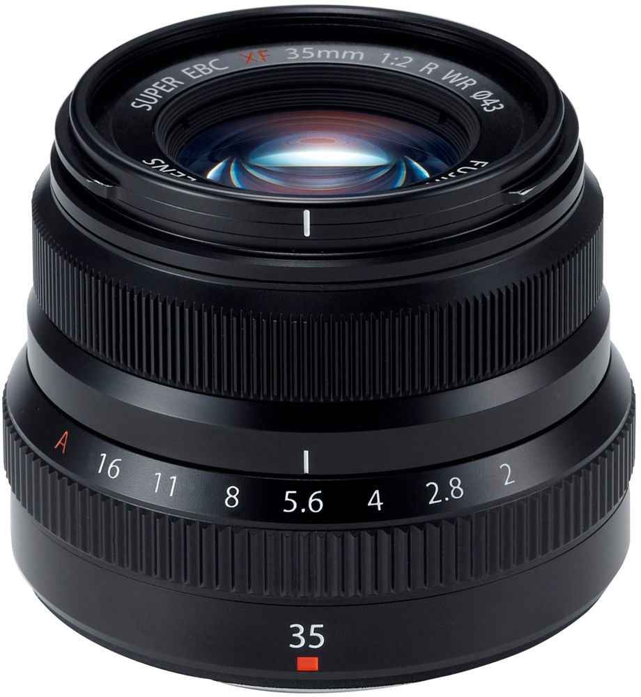 Fujifilm Fujinon XF 35 mm f/2 R WR, noir