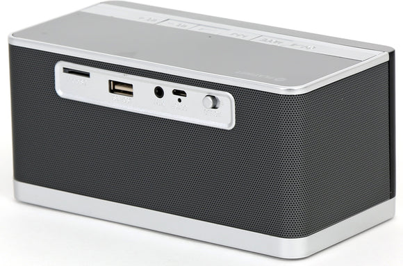 Enceinte sans fil Platinet Bluetooth + réveil 10W PMGC10A