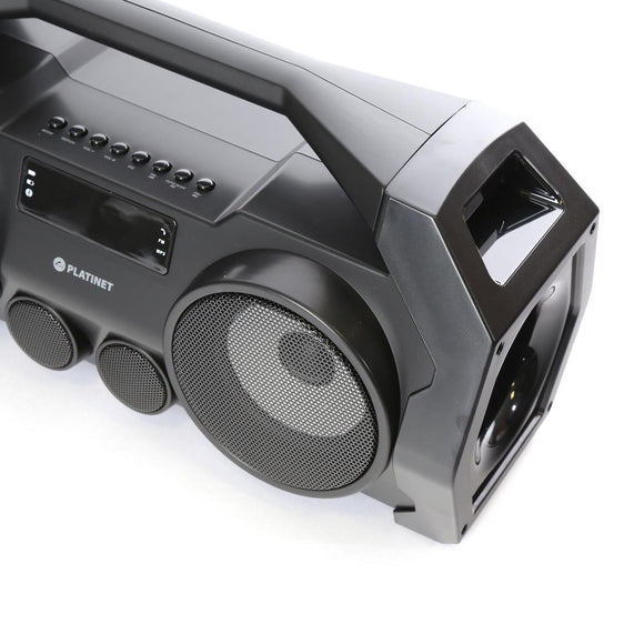 Enceinte sans fil Platinet OG76 Boombox BT, noire (44416)