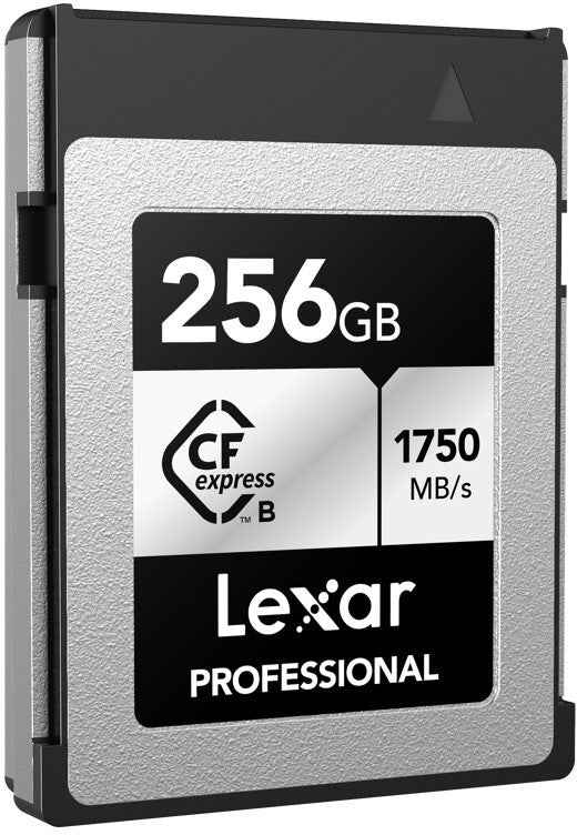 Lexar memory card CFexpress Type B 256GB Professional Silver