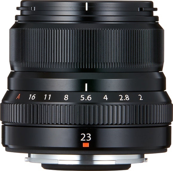 Objectif fujifilm fujinon xf 23 mm f/2.0 r wr noir