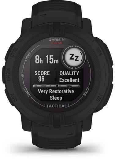 Garmin Instinct 2 Solar Tactical Edition 2.29 cm (0.9") MIP 45 mm Digital 176 x 176 pixels Black GPS (satellite)