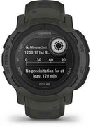 Garmin Instinct 2 Solar 2,29 cm (0,9") MIP 45 mm Numérique 176 x 176 pixels Graphite GPS (satellite)