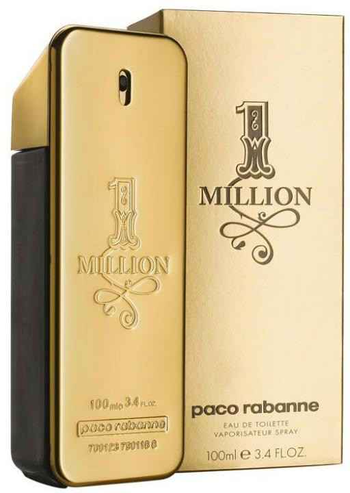Rabanne 1 Million Eau De Toilette 100 ml (man)