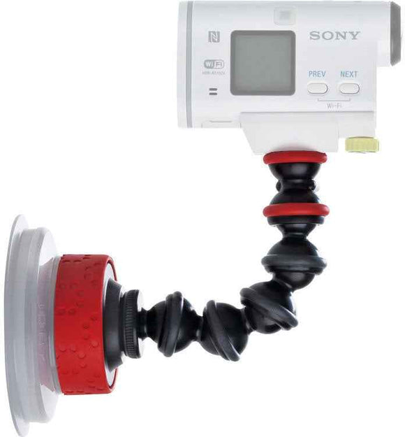 Joby suction cup Gorillapod Arm + GoPro adapter